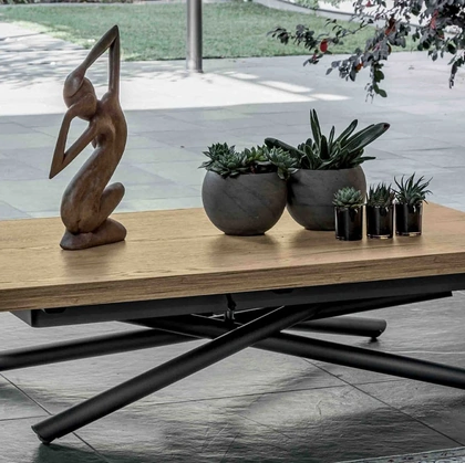 Tavolino trasformabile Lotus di Altacom