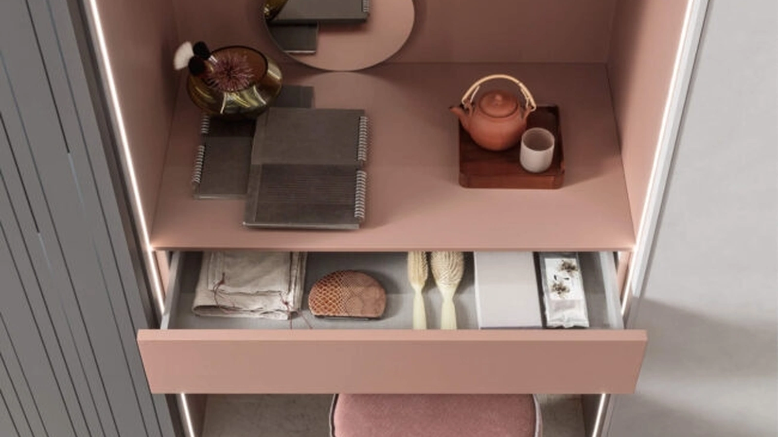 Pouf tondo Thubo di Maronese