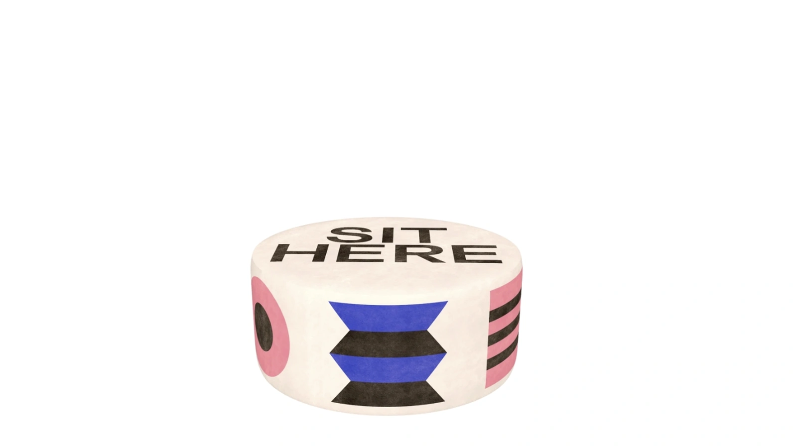 Pouf Sit Here L di Qeeboo
