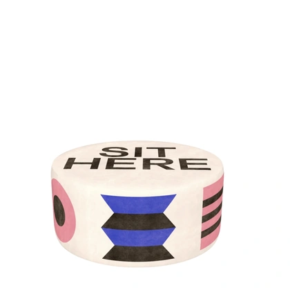Pouf Sit Here L di Qeeboo