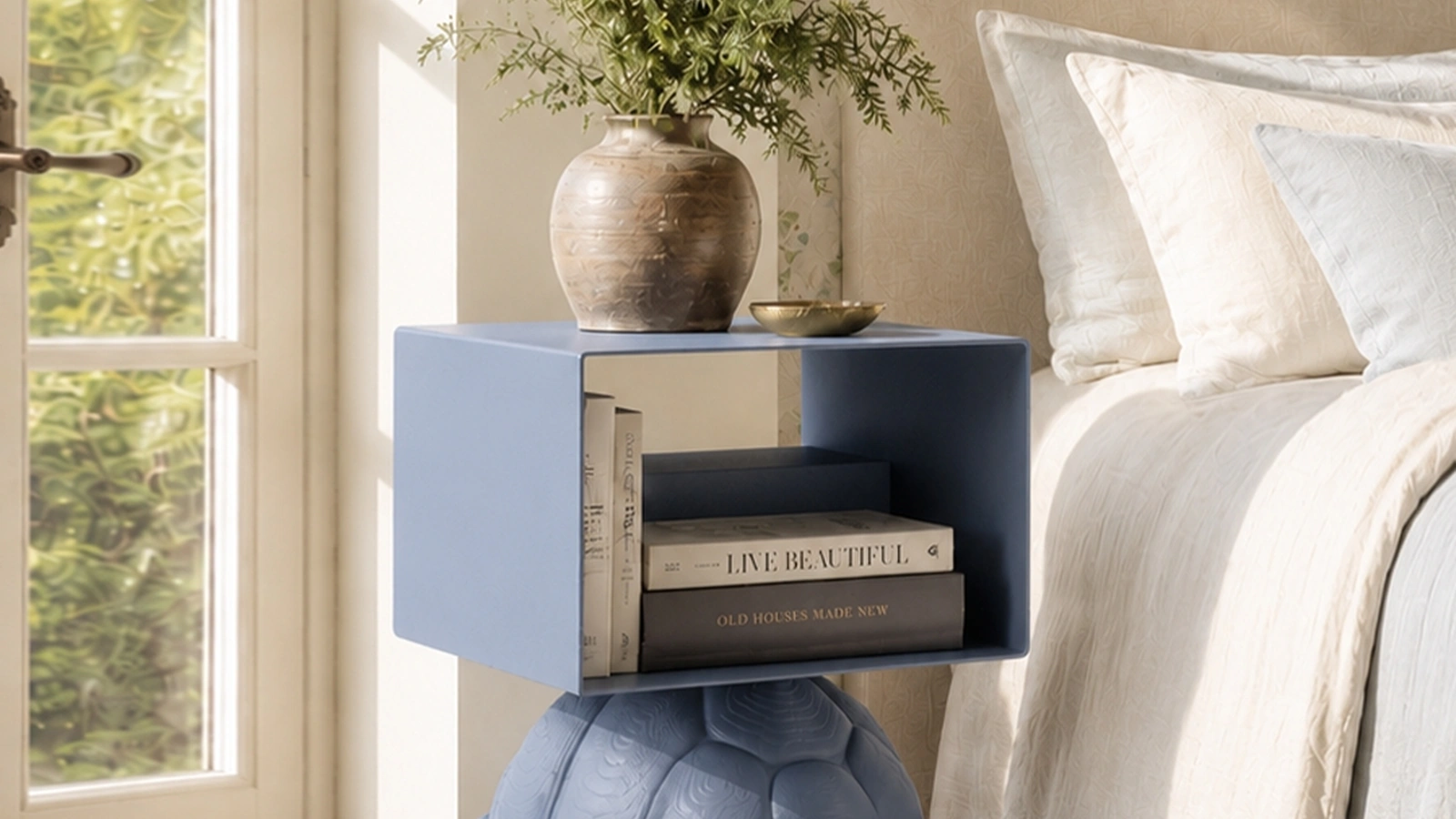 Tavolino di design Turtle Carry di Qeeboo