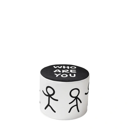 Pouf Who are You di Qeeboo