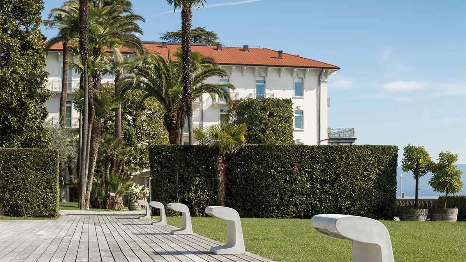 Lampada da esterno Borne Béton Grande di Nemo