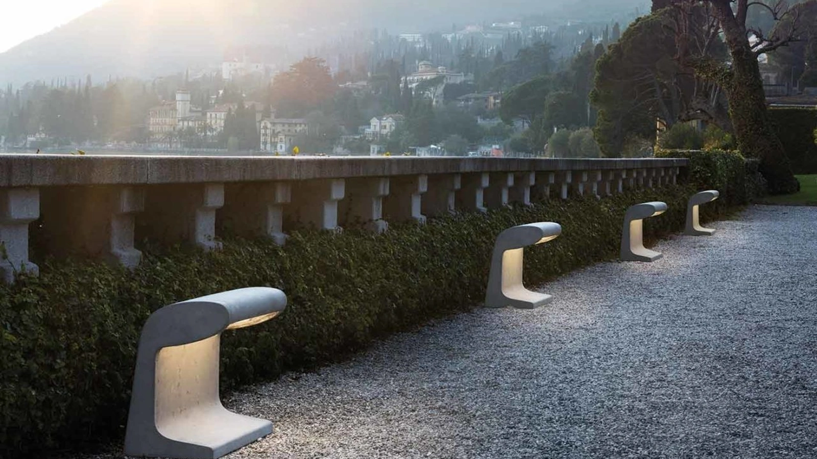 Lampada da esterno Borne Béton Grande di Nemo