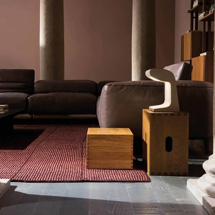 Lampada da tavolo Borne Béton Petite di Nemo