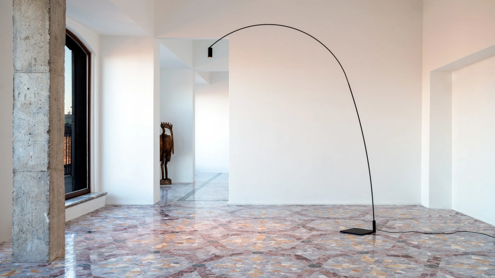 Lampada da terra Fox di Nemo