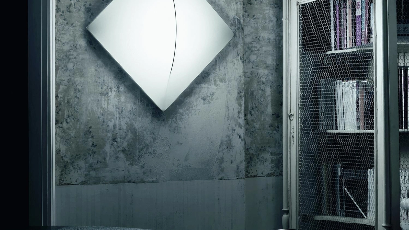 Lampada da parete in tessuto Saori di Nemo