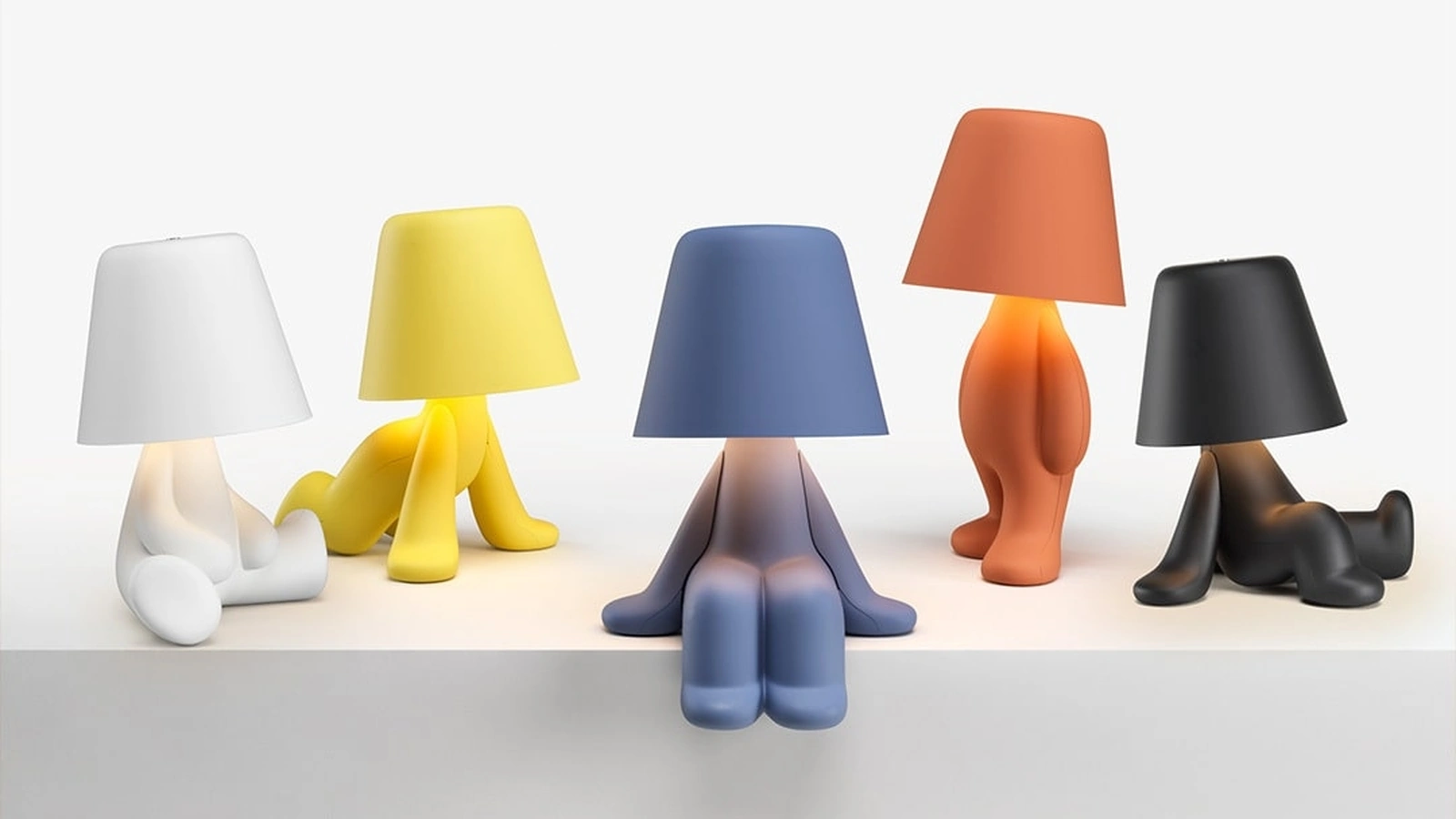 Lampada da tavolo Sweet Brothers di Qeeboo
