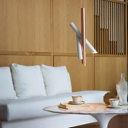 Lampada a sospensione Tubes 3 Pendant di Nemo