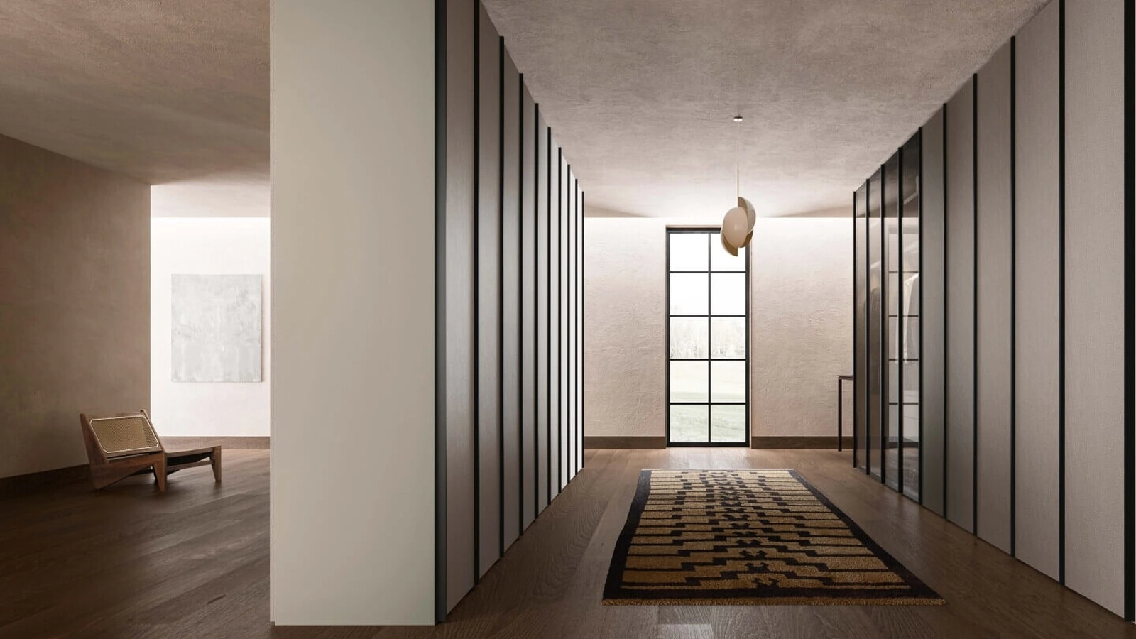 Armadio battente Alterna SM2008 di Zalf