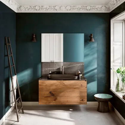 Mobile da Bagno sospeso 36e8 Project 1116 in legno di Lago