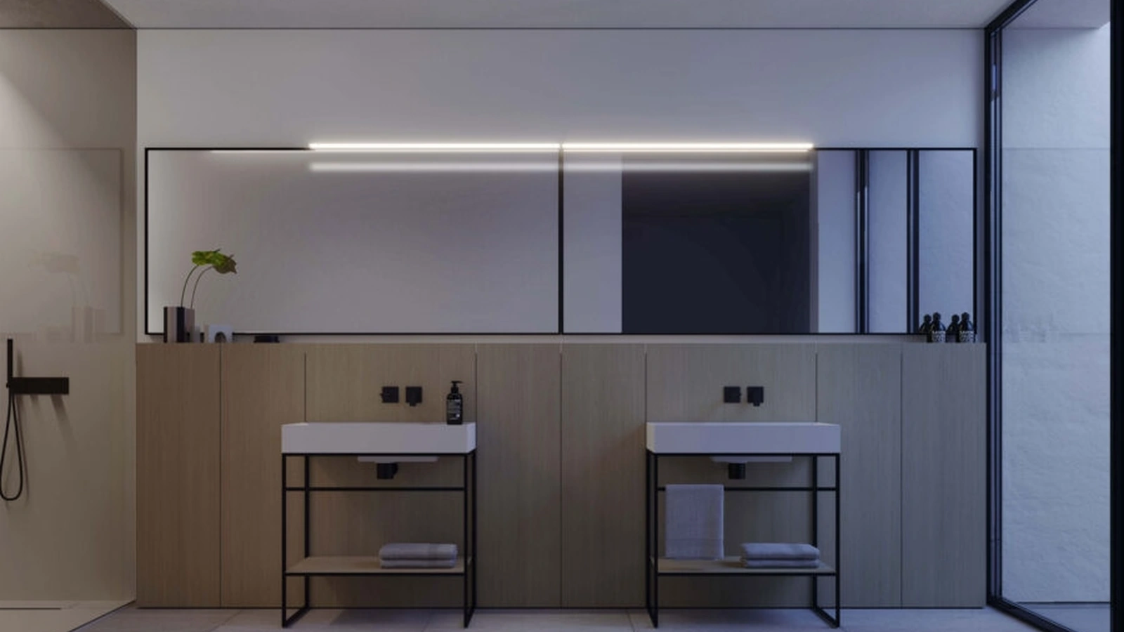 Mobile da Bagno Dogma 01 di Ideagroup