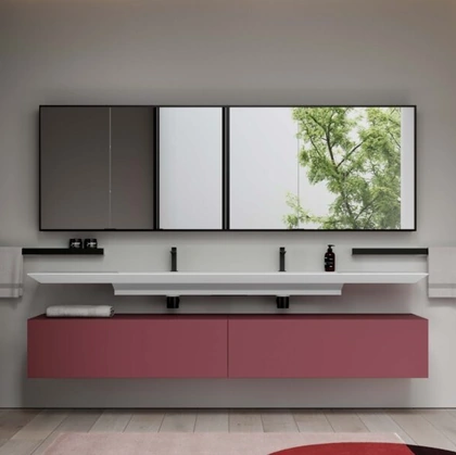 Mobile da Bagno sospeso Dogma 17 di Ideagroup