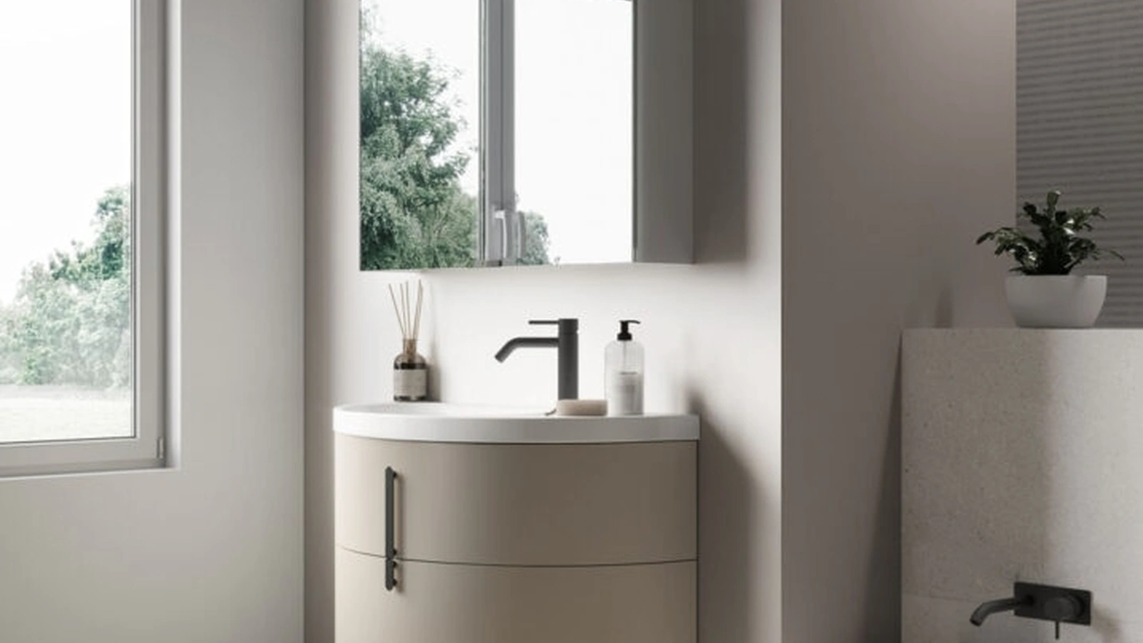 Mobile da Bagno Moon 08 di Ideagroup