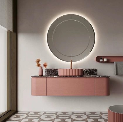 Mobile da Bagno sospeso Seventy|Form 01 di Ideagroup