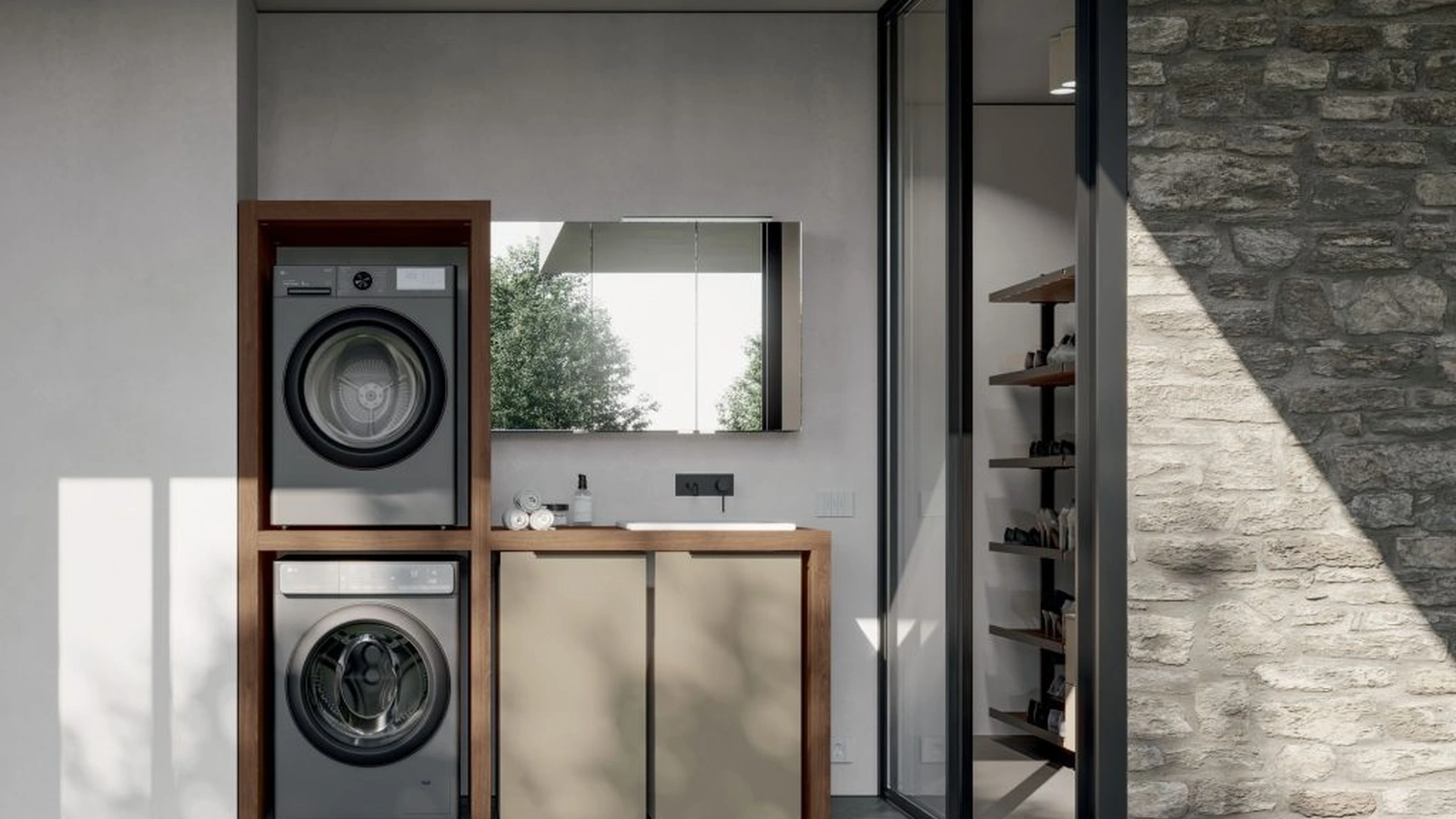 Mobile da Bagno Spazio Time 06 di Ideagroup