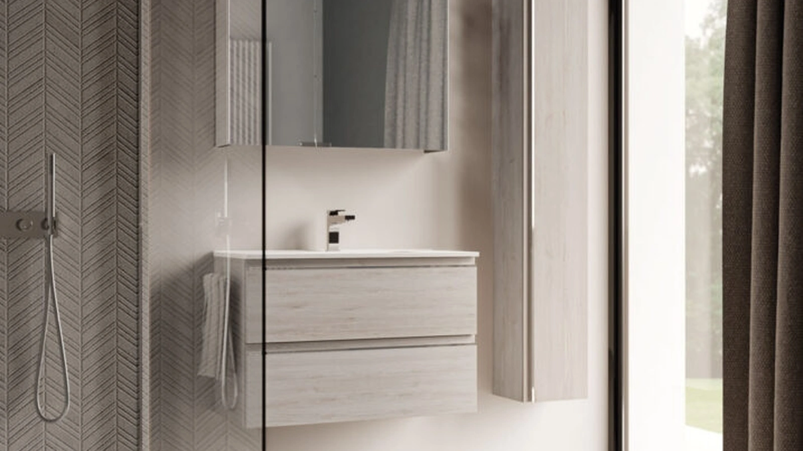 Mobile da Bagno System 08 di Ideagroup