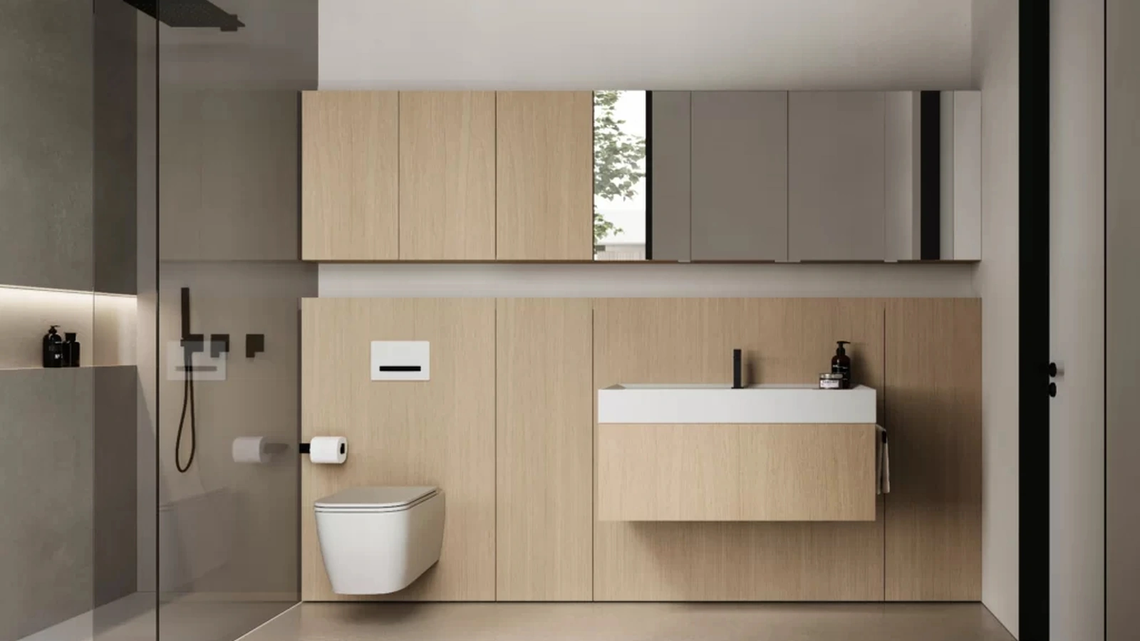Mobile da Bagno Wall Home 1|B3 di Ideagroup