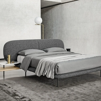 Letto imbottito Neyo di Alf Da Frè