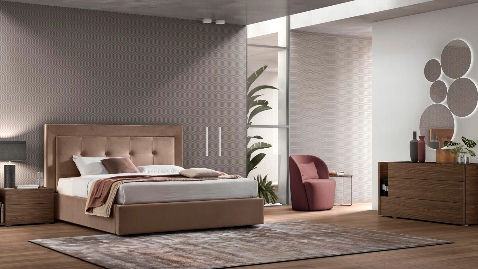 Letto con contenitore Deo di Maronese