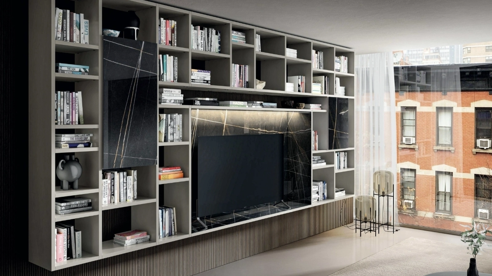 Libreria 30mm 1202 di Lago