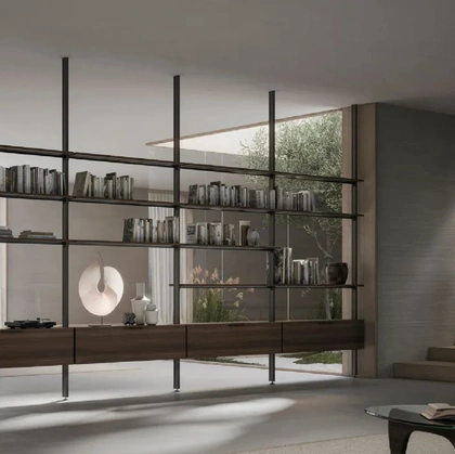 Libreria Karin a soffitto di Doal