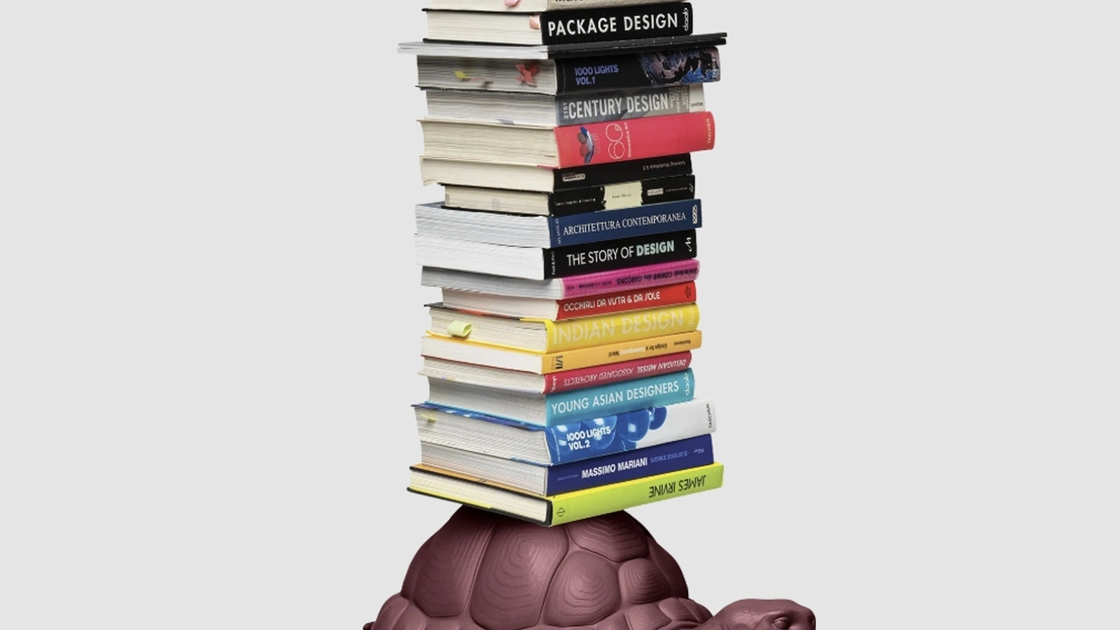 Libreria Turtle Carry di Qeeboo