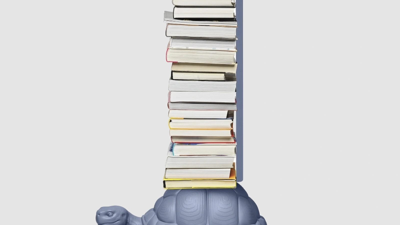 Libreria Turtle Carry di Qeeboo