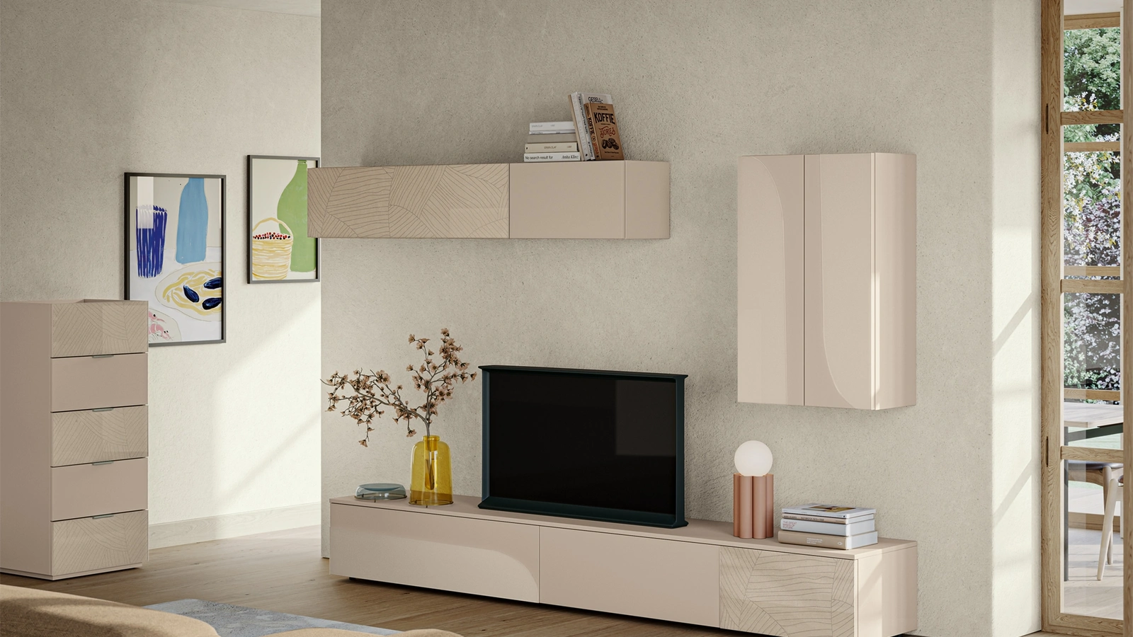 Parete Attrezzata Eclettica EG003 di Colombini Casa