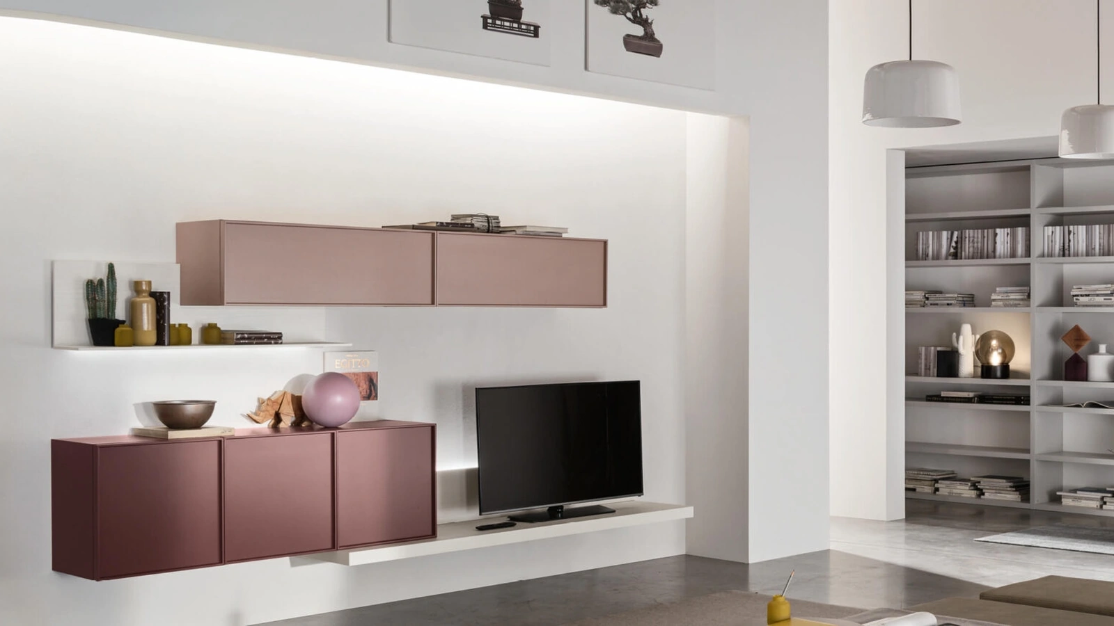 Parete Attrezzata Unix Comp SU2117 di Maronese