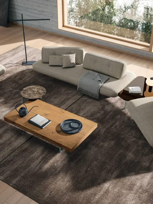 Divano in tessuto Sand 2702 di Lago