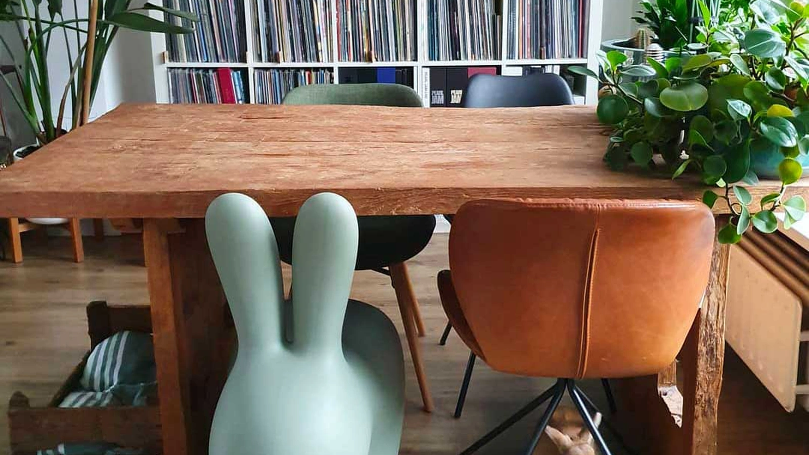 Sedia Rabbit di Qeeboo