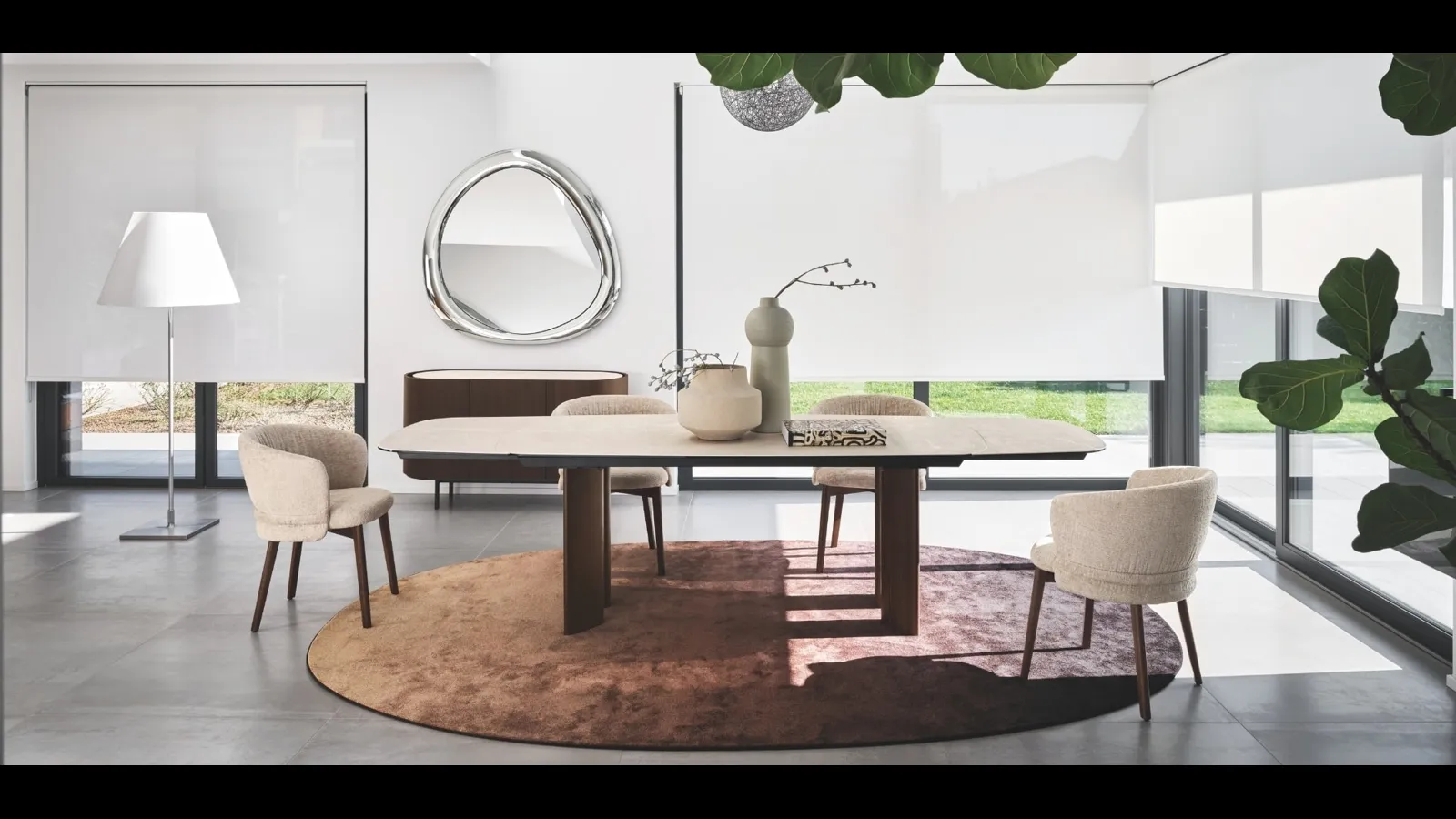 Sedia imbottita Vanilla di Calligaris