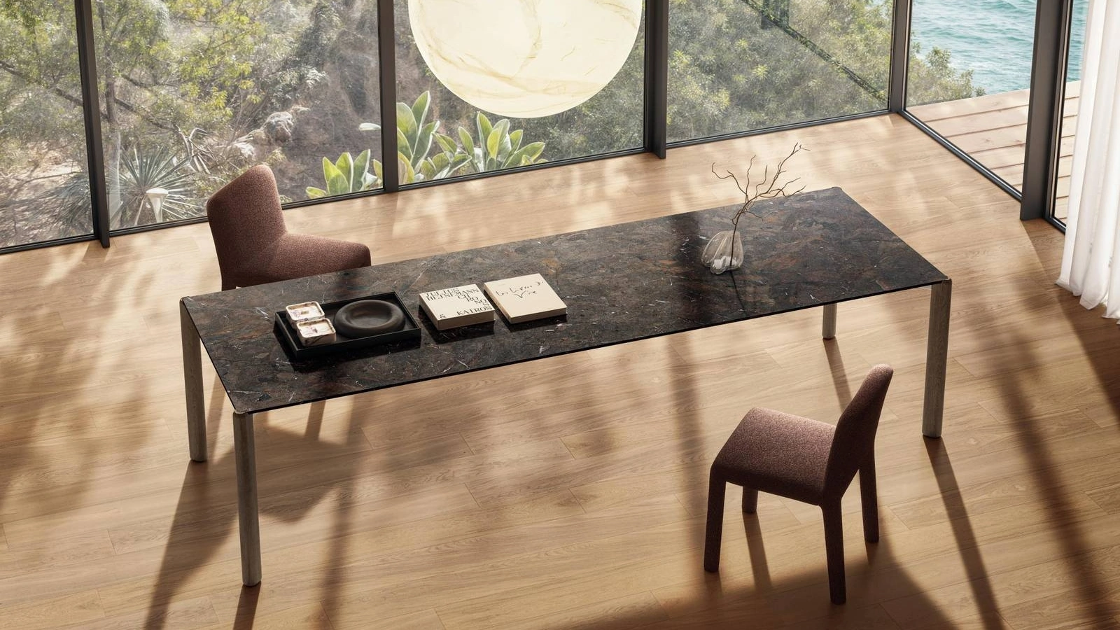 Tavolo Correr Slim 2762D di Lago