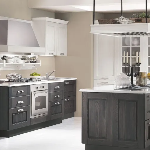 Cucina Classica con isola Aisha di Mobilturi