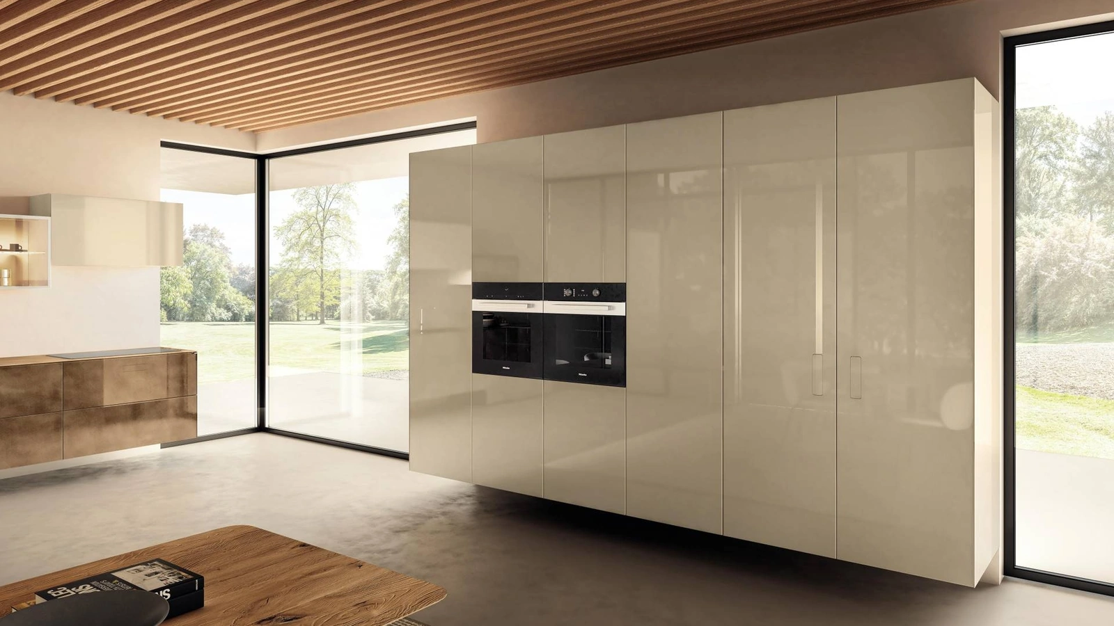 Cucina Design ad angolo 36e8 Project 2819 di Lago