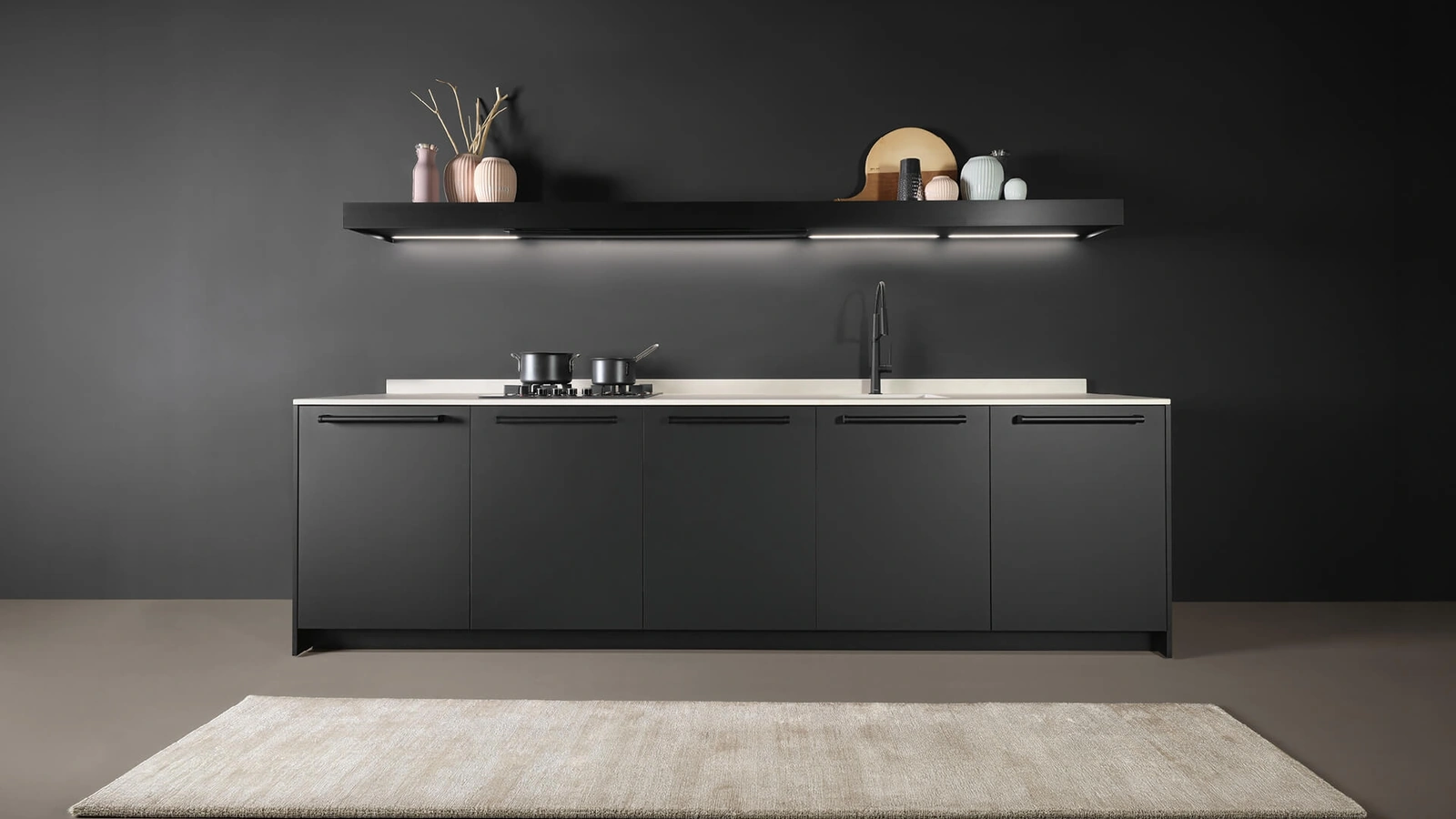 Cucina Design Arena maniglia Tube di Maistri