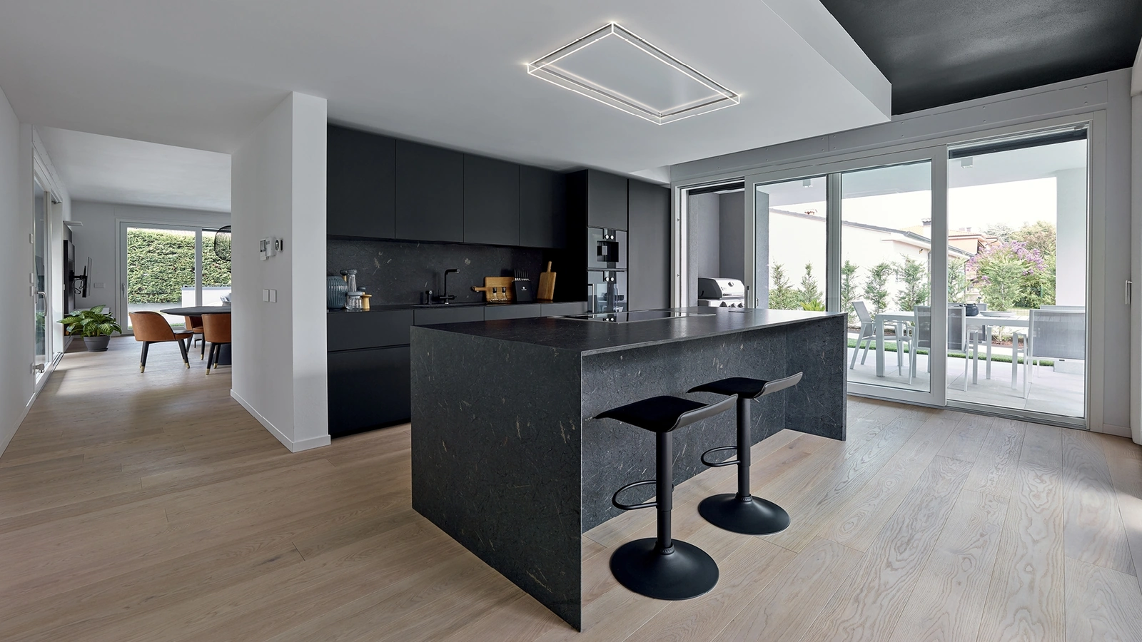 Cucina Design con isola Giza di Maistri