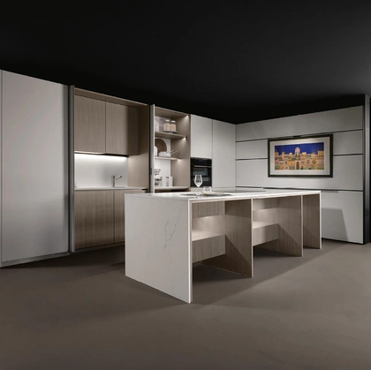 Cucina Design con isola K table + Viva di Maistri