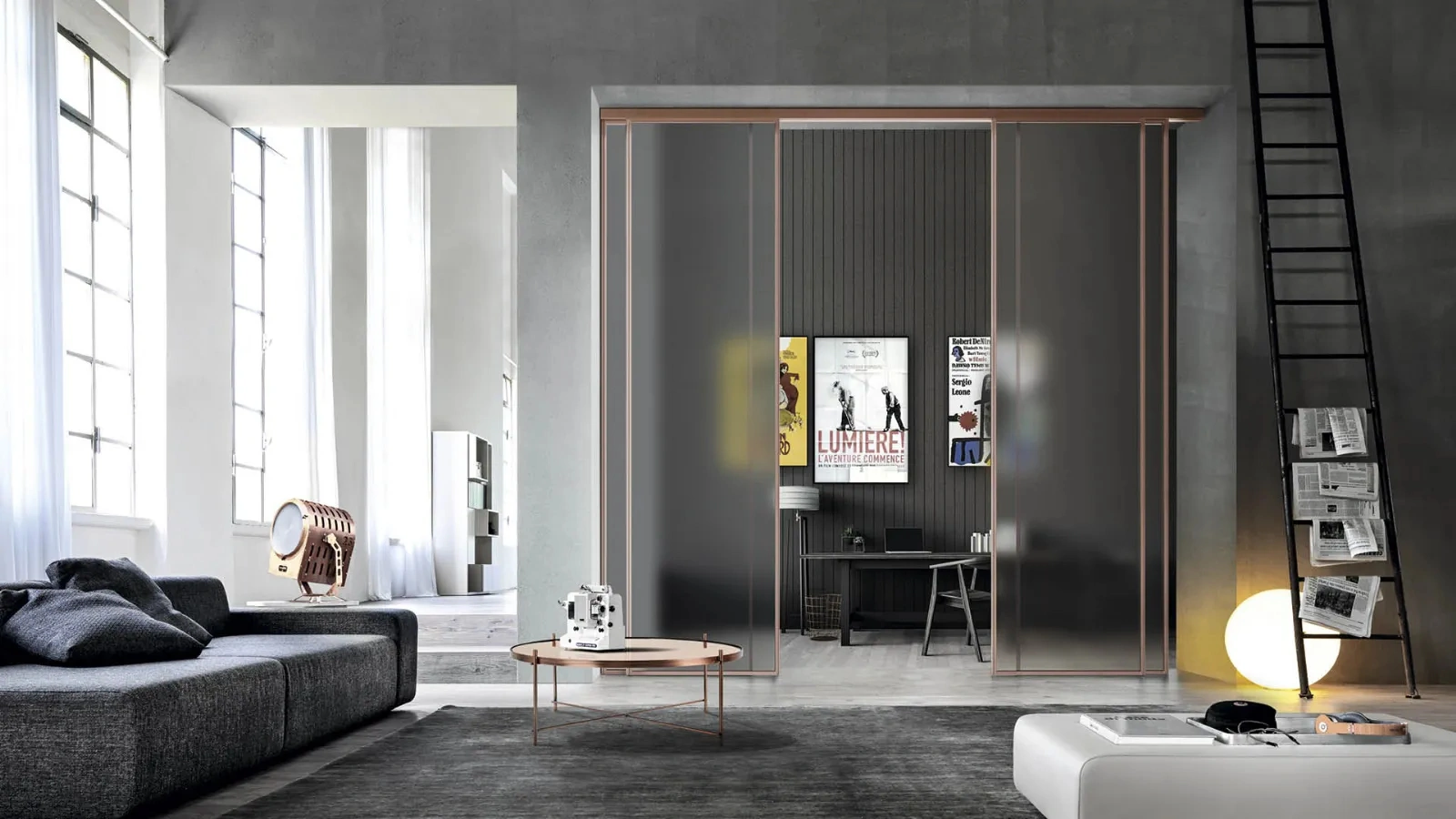 Porta per interni Like Sospesa di Doal