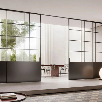 Porta per interni Zeus Sospesa Laccata di Doal