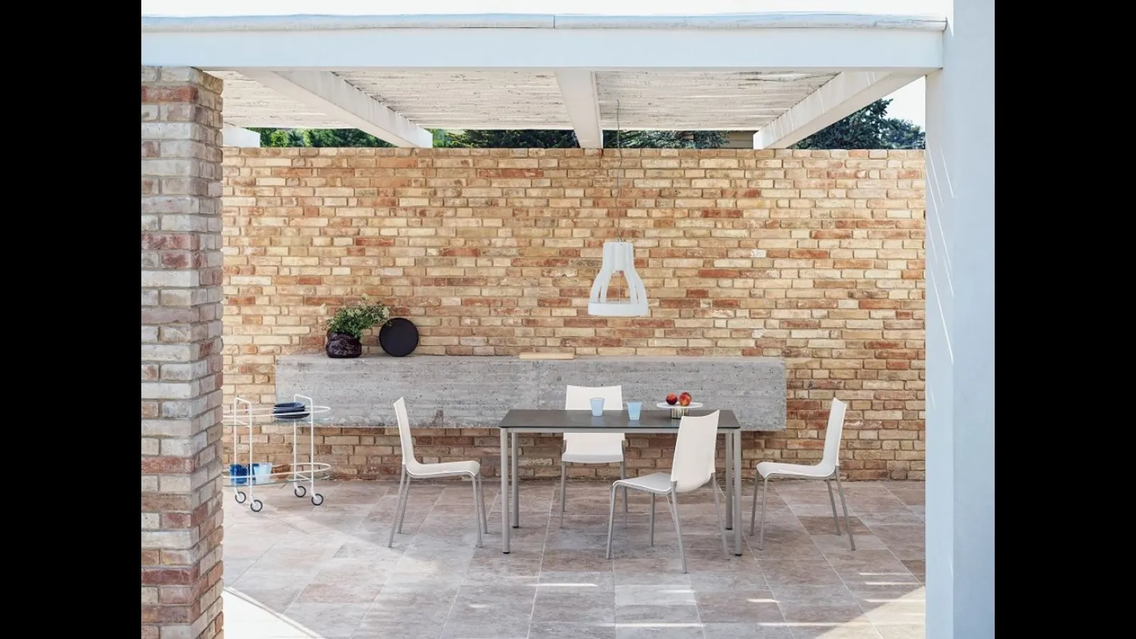 Tavolo da giardino Moon Basso Outdoor di Bontempi