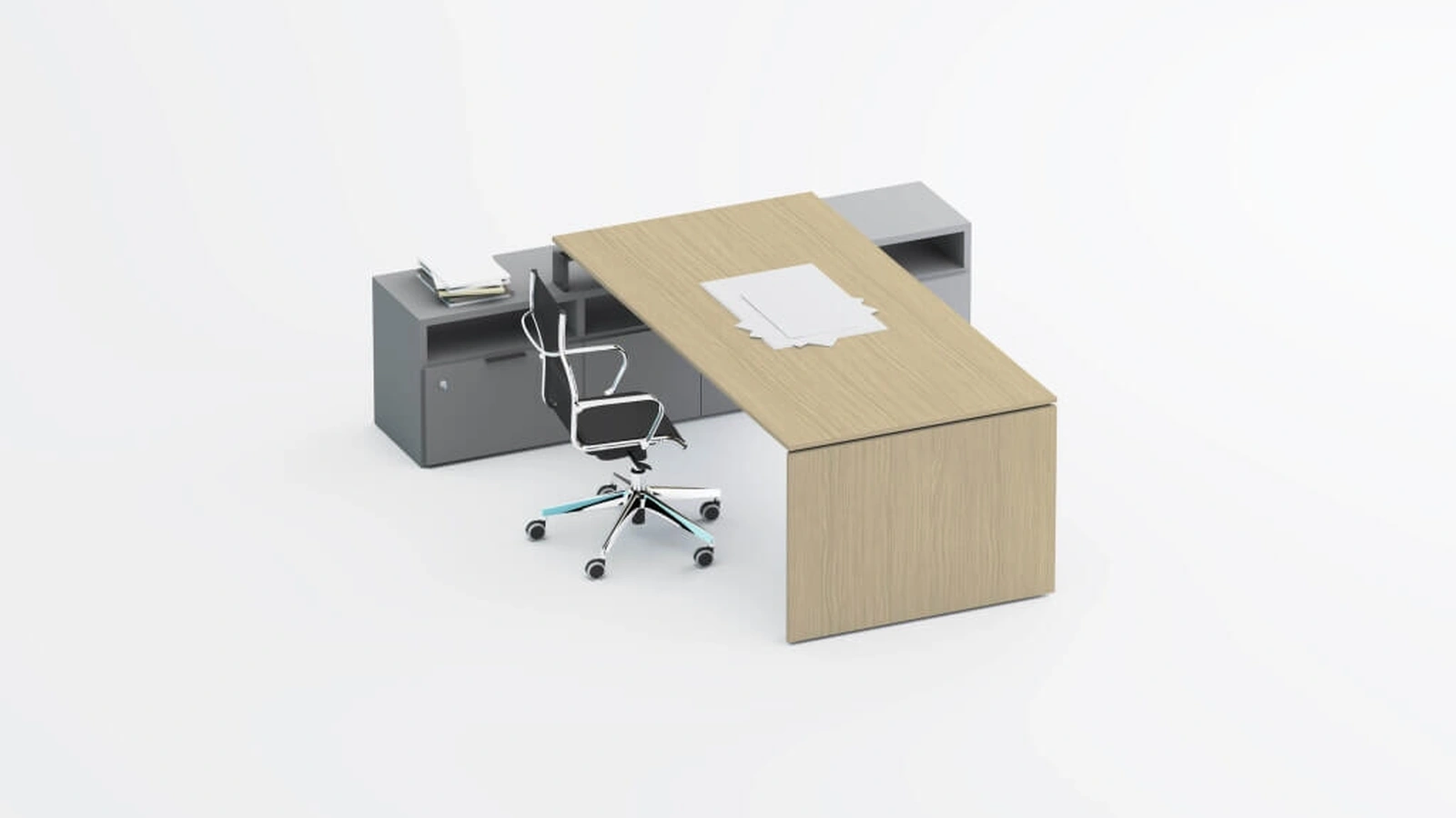 Scrivania direzionale SM2577 di Zalf